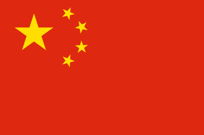 Flagge Chinas
